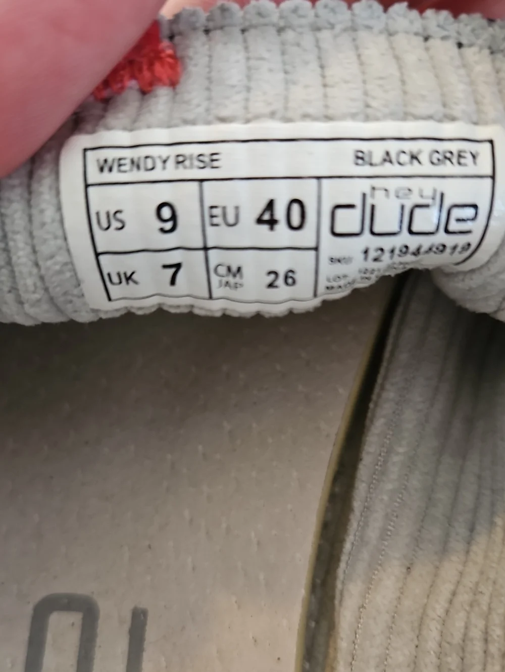 Hey Dude Wendy Rise Black Grey